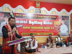 Gawai Ngiling Bidai Meriahkan Keragaman Budaya dan Adat Istiadat Dayak di Kabupaten Kapuas Hulu