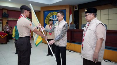 Kontingen Pramuka Kota Pontianak Menuju Raimuna Nasional XII