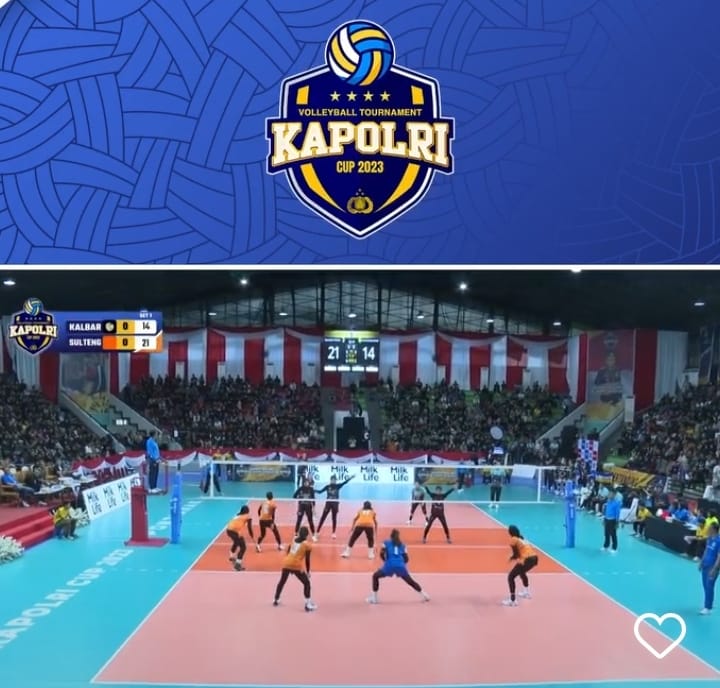 Piala Kapolri 2023: Tim Putri Kalbar Kalahkan Sulteng 3-2