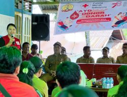 Apresiasi Kegiatan Donor Darah di Desa Hilir Tengah, Ketua PMI Landak: Dorong Kesehatan dan Solidaritas Sosial
