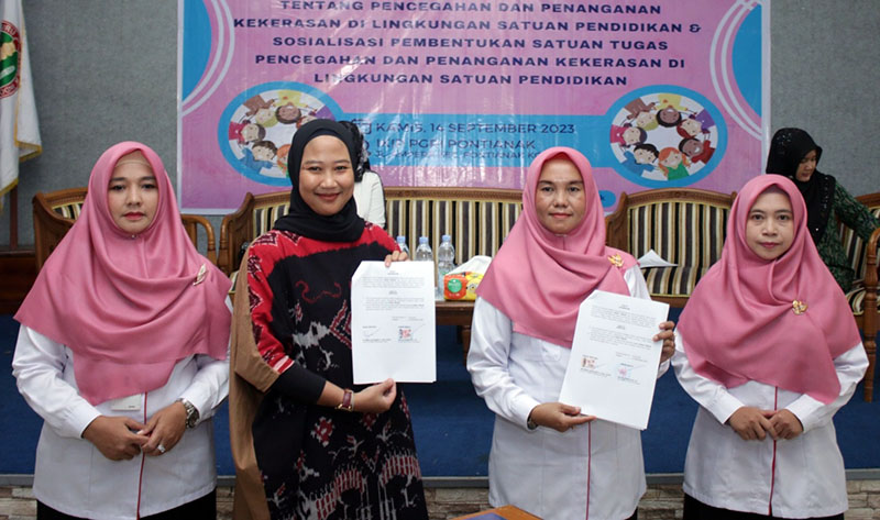 KPAD Pontianak Sosialisasikan Pencegahan Kekerasan Anak di Sekolah