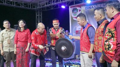 Festival Tari Jonggan Warnai Peringatan Hari Jadi Kabupaten Landak