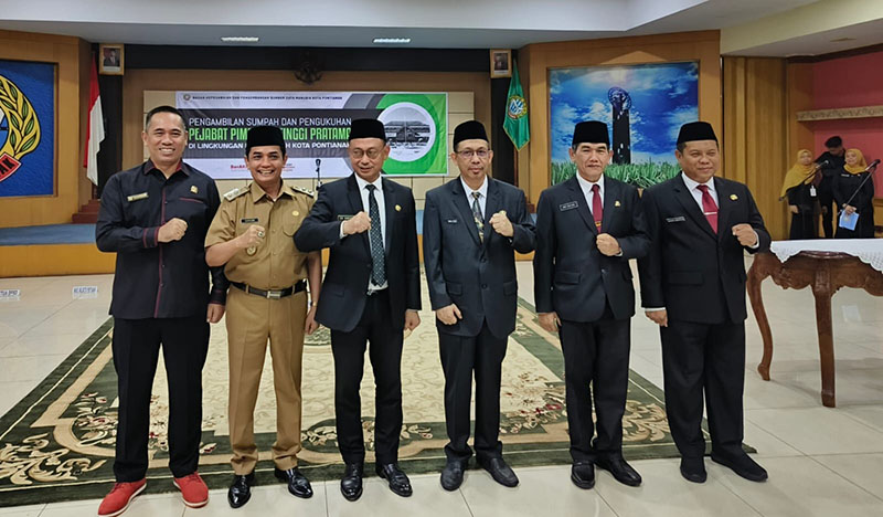 Kukuhkan Sekda, Wali Kota Pontianak Tekankan Pentingnya Koordinasi
