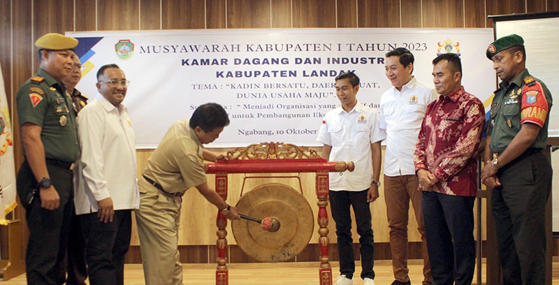 Musyawarah KADIN 2023, Dorong Pembangunan Ekonomi Landak