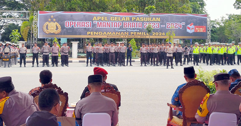 Operasi Mantap Brata 2023-2024: Jaga Keamanan dan Integritas Pemilu 2024