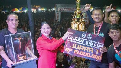 Tutup ANKAR 103 Cup, KMN Ajak Masyarakat Landak Sukseskan Pemilu 2024