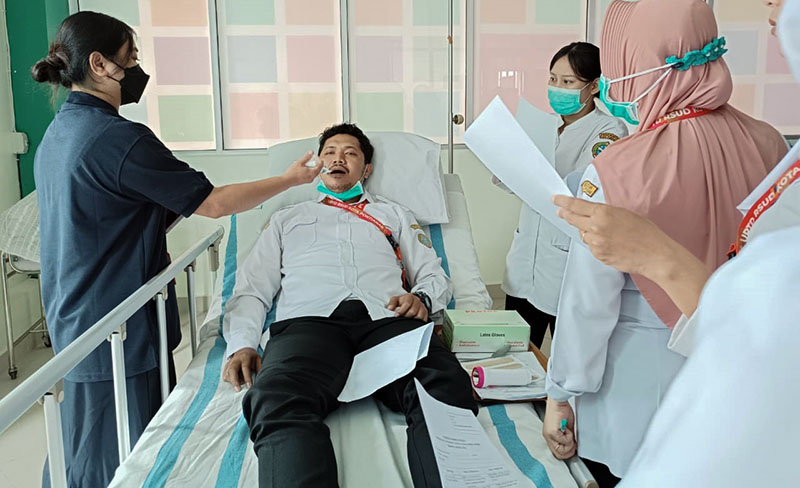 Workshop Keperawatan tentang Stroke Management dan Bedside Swallowing Screening Test