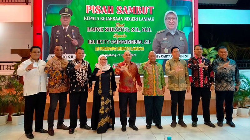 Landak Sambut Kepala Kejaksaan Negeri Baru: Momen Kesolidan dan Harapan Baru