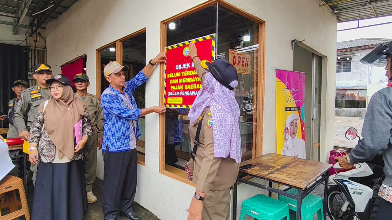 Tunggak Pajak, Lima Resto dan Kafe di Pontianak Ditindak Tim Penertiban Pajak Daerah