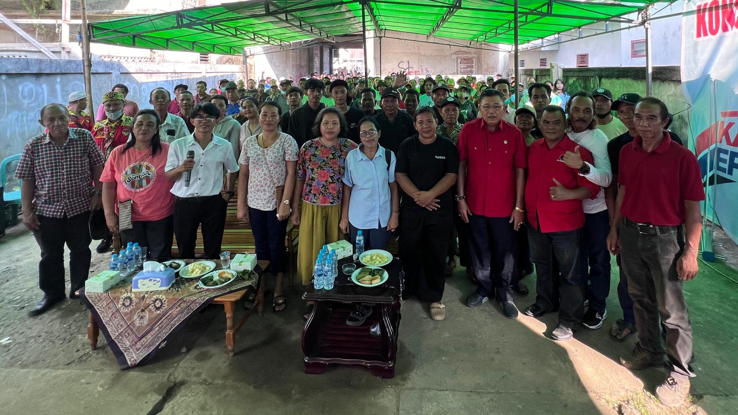 Konsolidasi di Menjalin, Pasangan KREN Tegaskas Siap Ikut Pilkada Landak