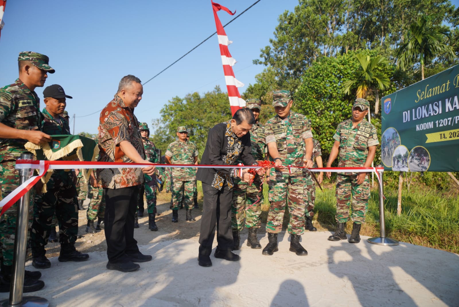 Pemkot Apresiasi Pembangunan Jalan Flora Lewat Karya Bakti TNI dan Masyarakat