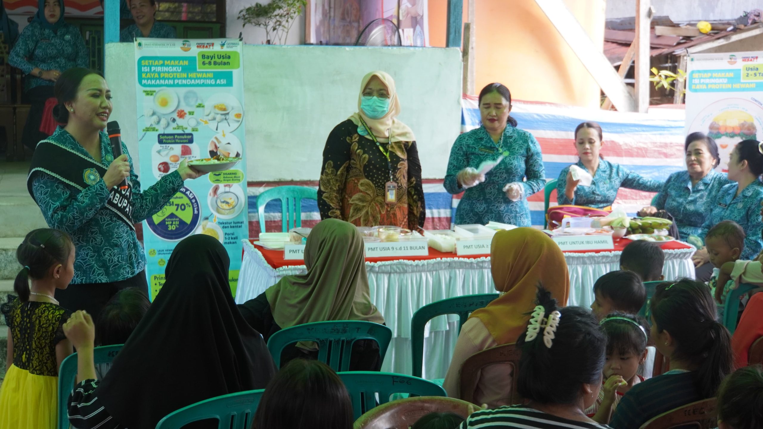 Sosialisasi dan Edukasi Pemberian Makanan Tambahan Bagi Bumil dan Balita