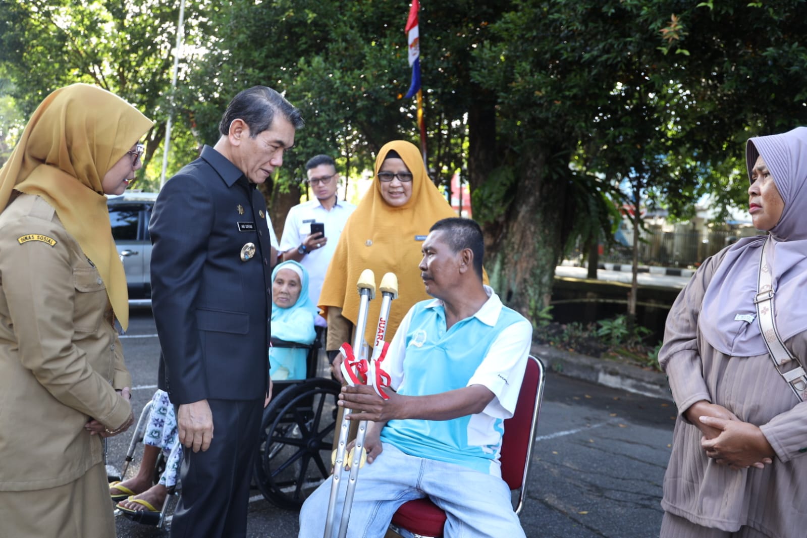 Warga Pontianak ini Bersyukur Terima Bantuan Pemkot