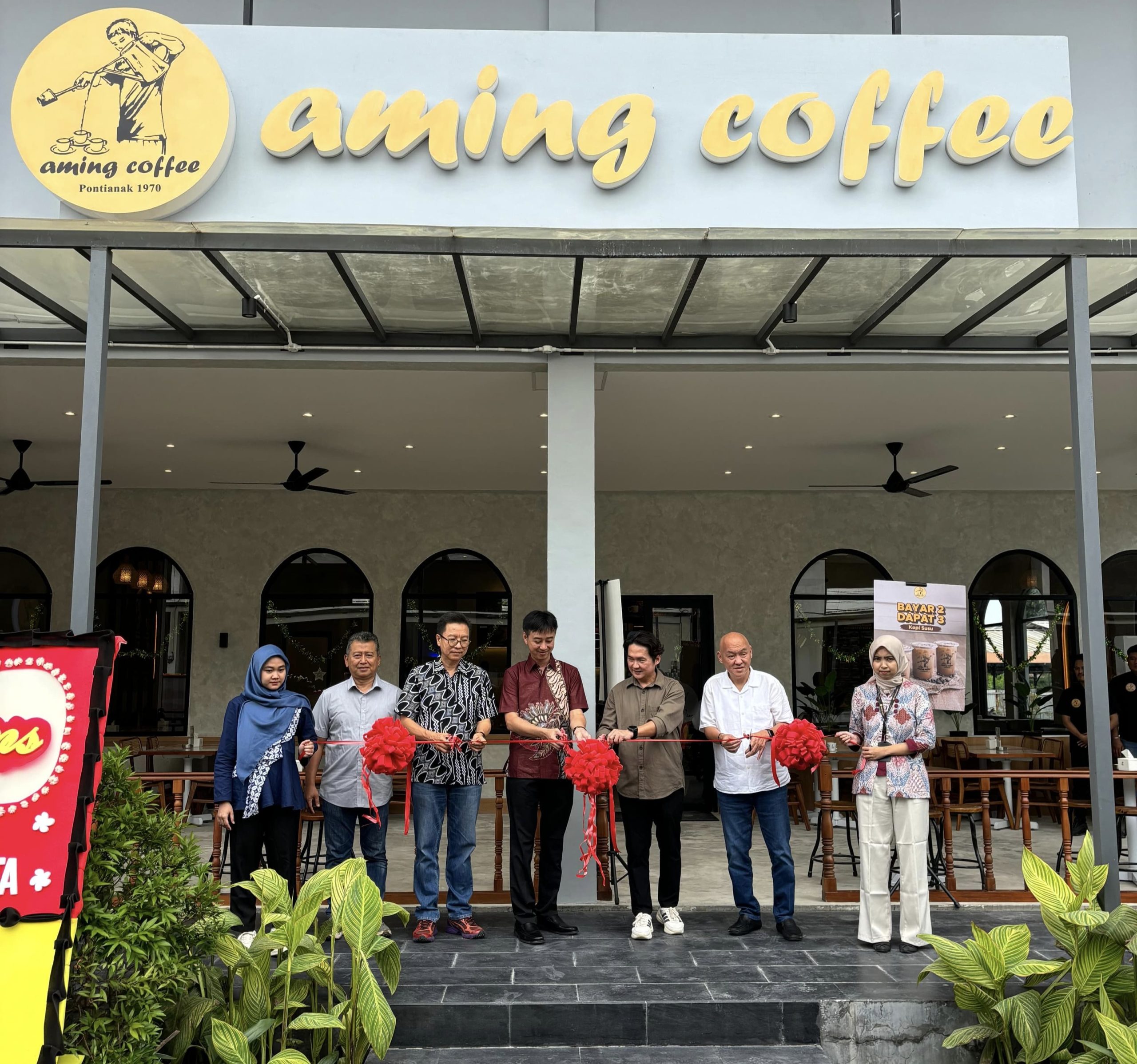 Aming Coffee Go Nasional, Terkini Resmikan Cabang Baru di Pasar Kota Pondok Gede