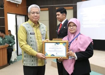 Sekda Kalbar Resmi Tutup Pelatihan Kepemimpinan Pengawas Angkatan XII Tahun 2025