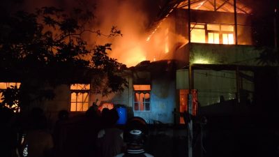 Kebakaran Di Kelurahan Tengah Delta Pawan Ketapang, Satu Korban Meninggal Dunia