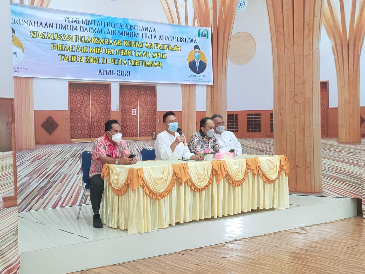 Pemkot Pontianak Targetkan MBR 100 Persen Mengakses Air Bersih di 2022