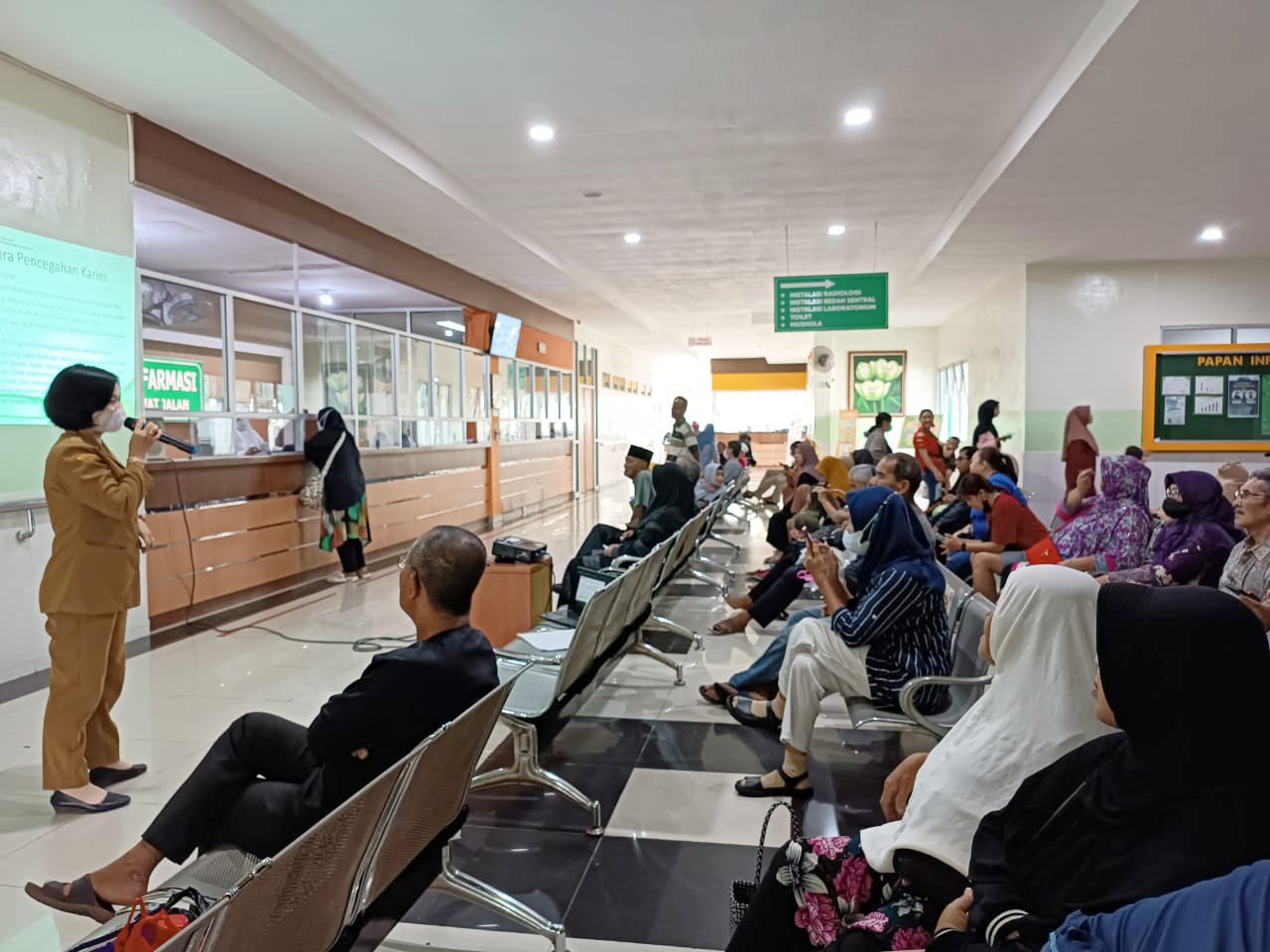 RSUD SSMA Pontianak Edukasi Pasien Tentang Pencegahan Gigi Berlubang