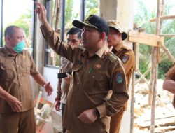 Meki Terkendala Cuaca, Samuel Optimis Progres Pembangunan Rumah Sakit Pratama di Mempawah Hulu Rampung Tepat Waktu