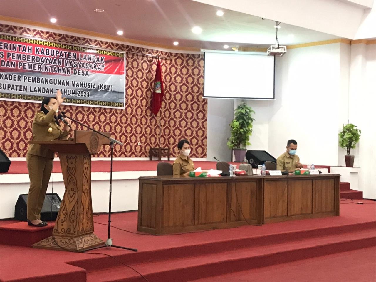 Bupati Landak Monitor Langsung Tupoksi KPM Atasi Stunting
