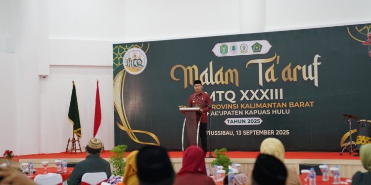 Malam Ta’aruf MTQ XXXIII Kalbar Digelar di Putussibau