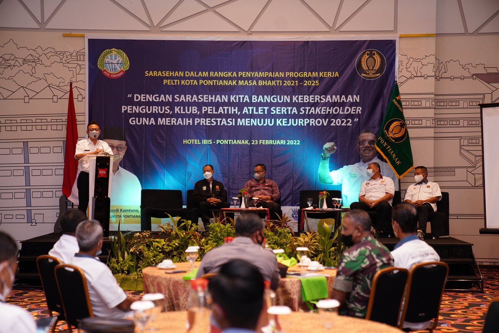Wako Edi Minta Pengurus Pelti Cetak Atet Sejak Dini