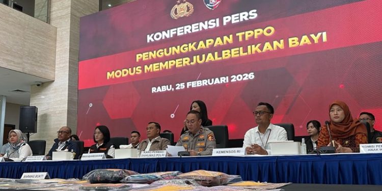 Bareskrim Bongkar Jaringan Jual Beli Bayi Lintas Provinsi, 12 Orang Jadi Tersangka