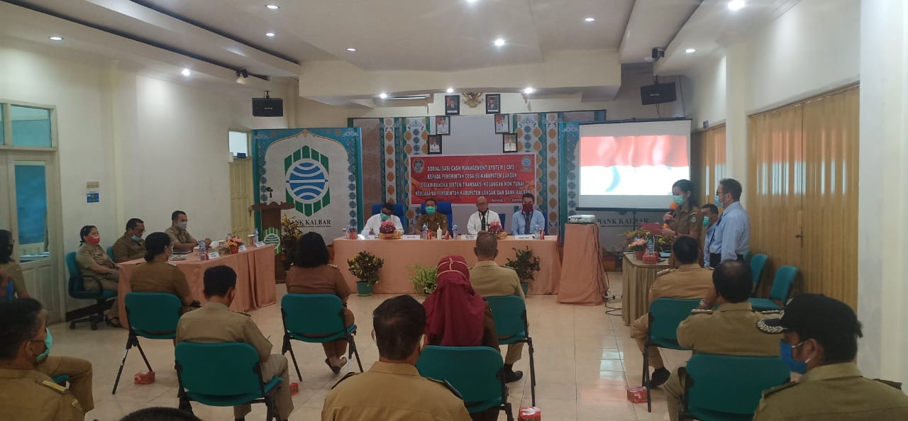 Sekda Landak Sosialisasikan Sistem Transaksi Keuangan Non Tunai