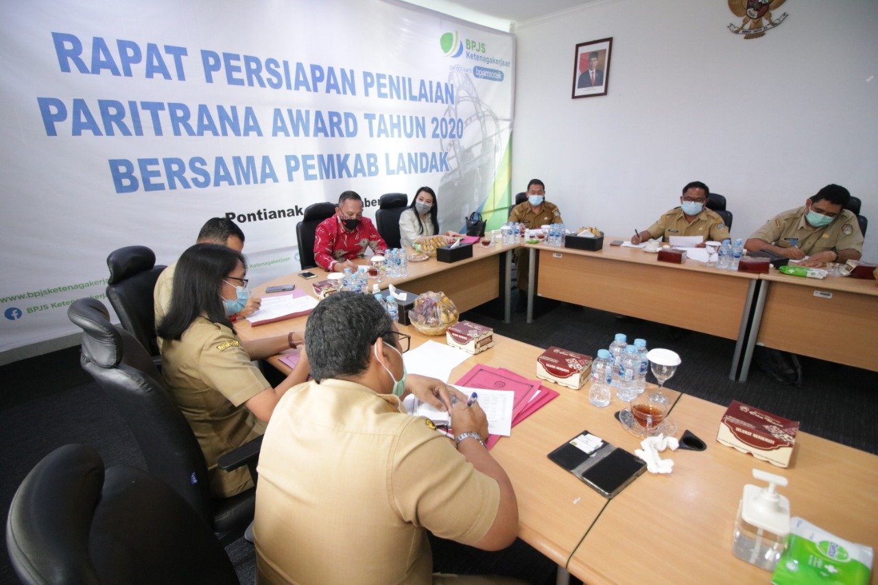 Pemkab Landak Finalis Paritrana Award 2020 Tingkat Kalimantan Barat