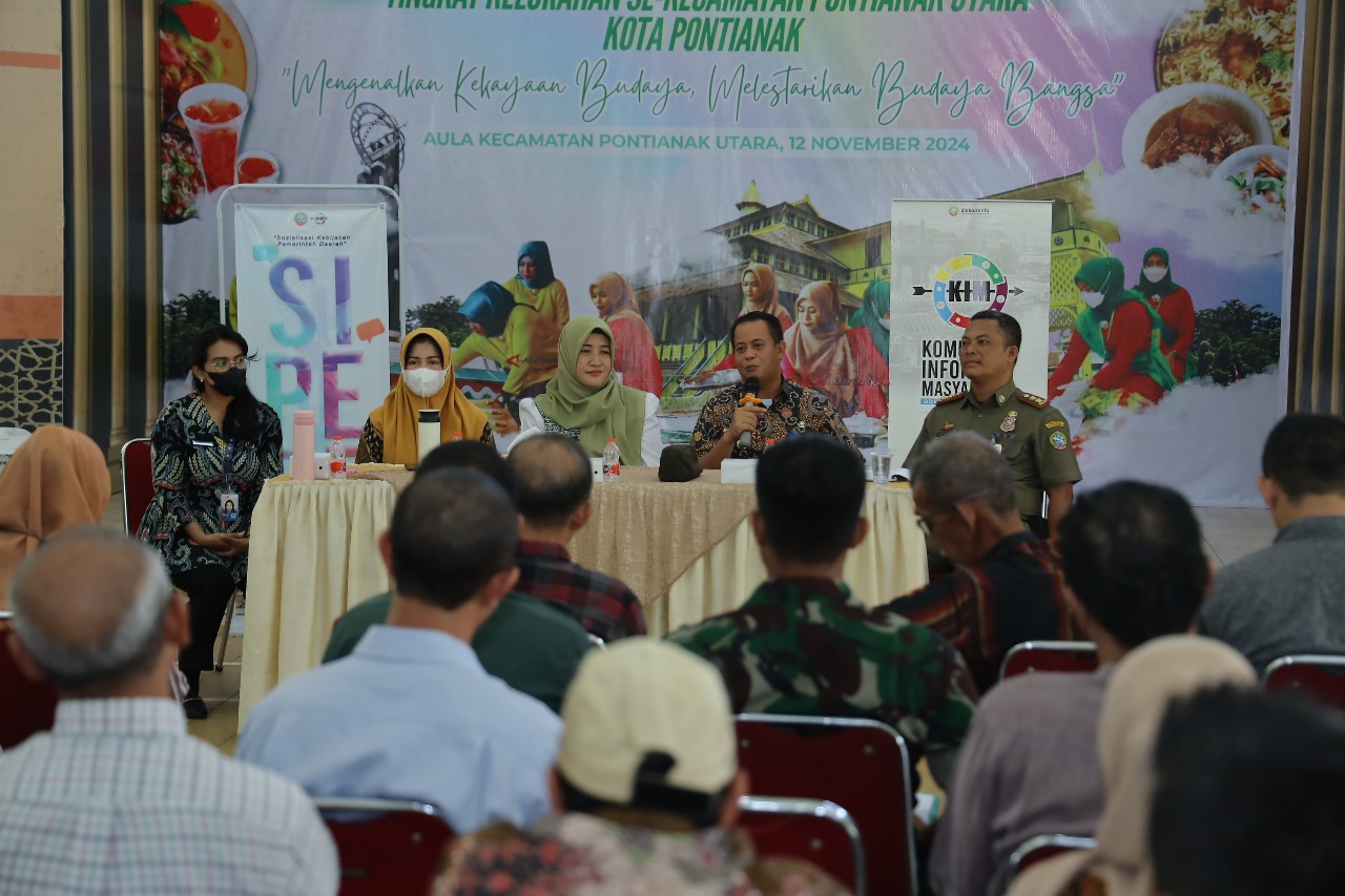 Kesehatan dan Ketertiban Jadi Topik Diskusi Masyarakat Pontianak Utara
