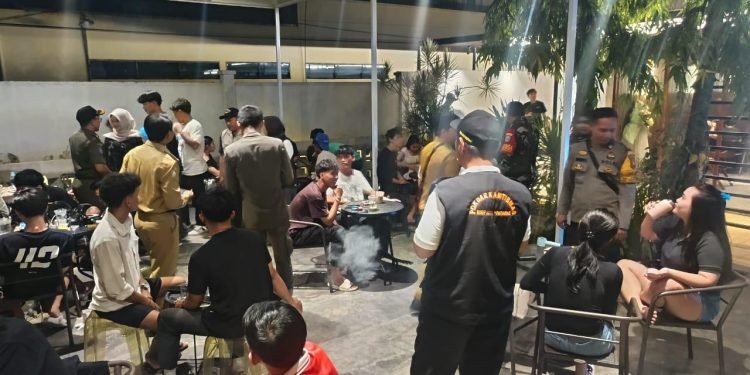 Tim Gabungan Sosialisasikan Perwa Jam Malam Anak, 66 Anak Terjaring di Pontianak Barat