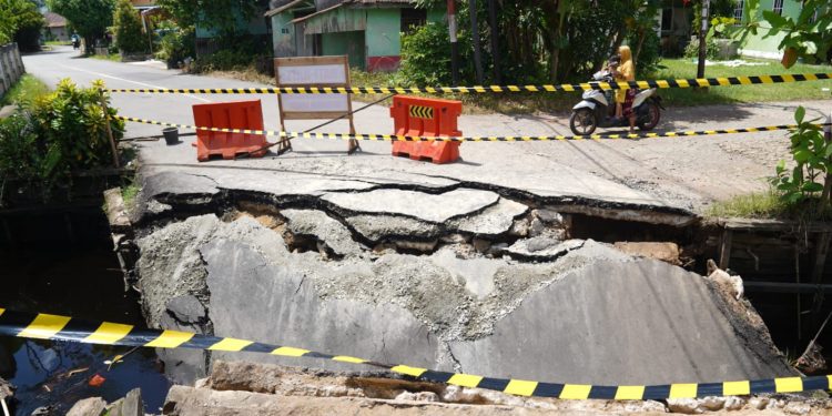 Pemkot Pontianak Mulai Perbaiki Jembatan Dharma Putra, Anggaran Capai Rp2 Miliar