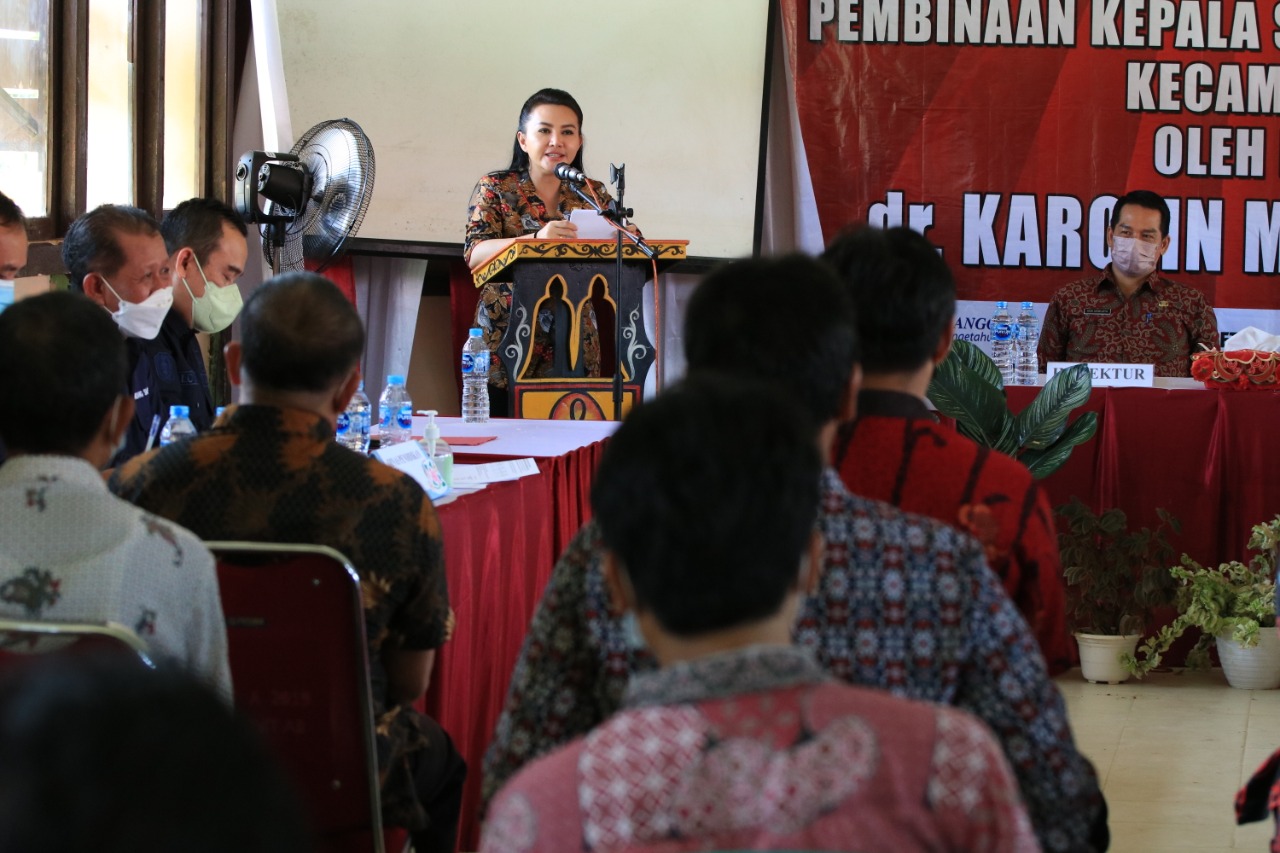 Pembinaan Sekolah di Kecamatan Air Besar, Bupati Landak: Sekolah yang Bermasalah Kita Sanksi Tegas