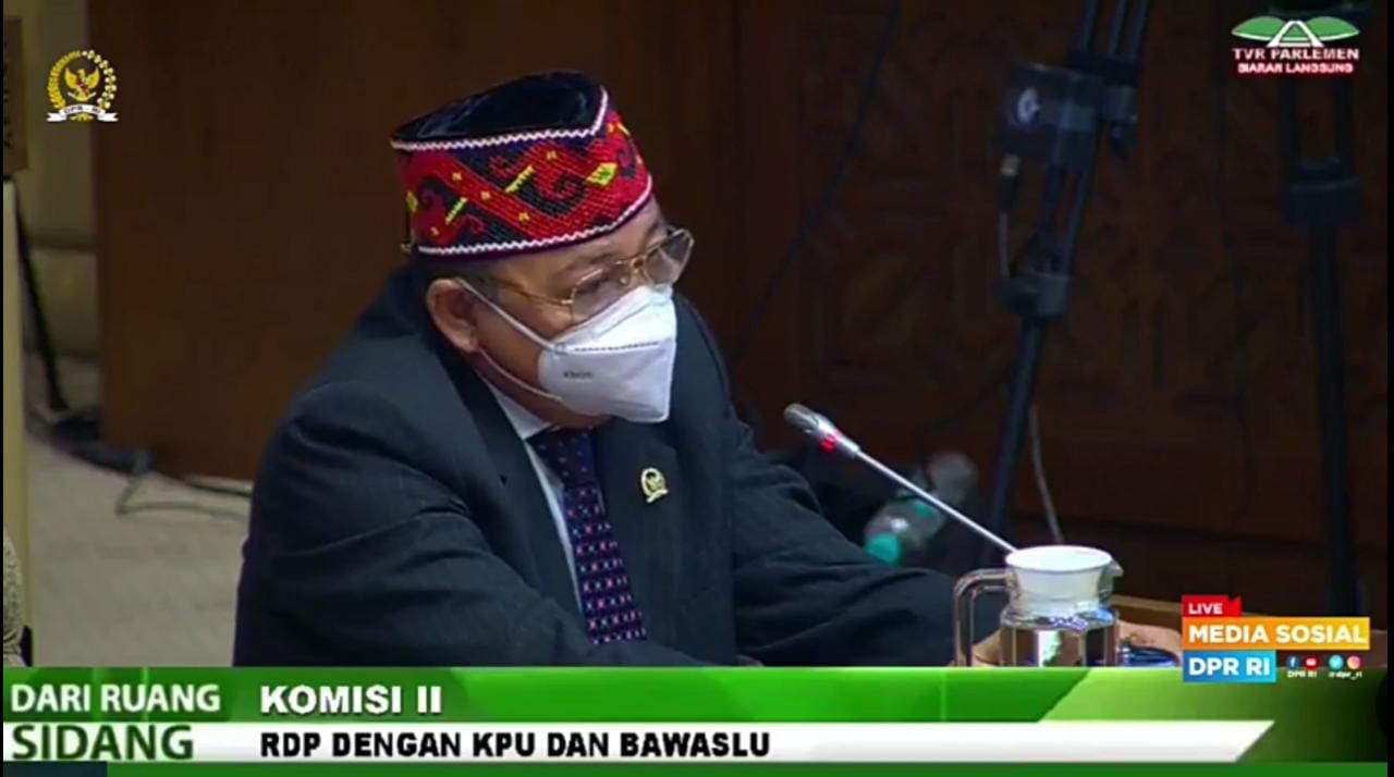 RDP Komisi II DPR RI dengan KPU, Cornelis: Anggaran Pemilu Serentak 2024 Akan Dibahas Secara Mendalam