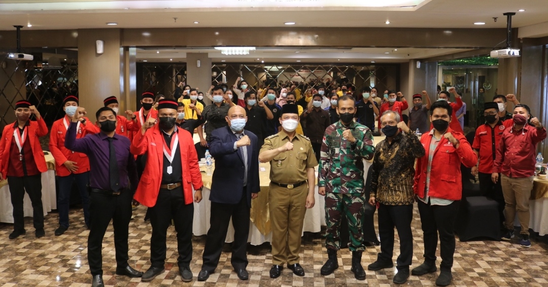 Ria Norsan Ajak GMNI Rawat Kalbar Dalam Keberagaman