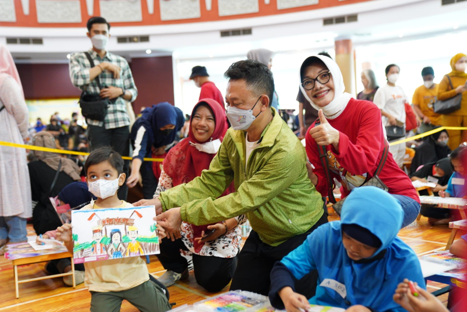 Ada Lomba Mewarnai di PCC, Wako Edi: Kita Dorong Inspirasi Anak Lebih Kreatif dan Maju