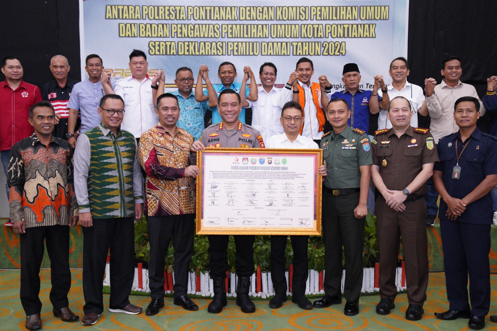 Wujudkan Kota Pontianak Lebih Tertib, Rapi dan Tidak Kumuh di Tahun Politik!