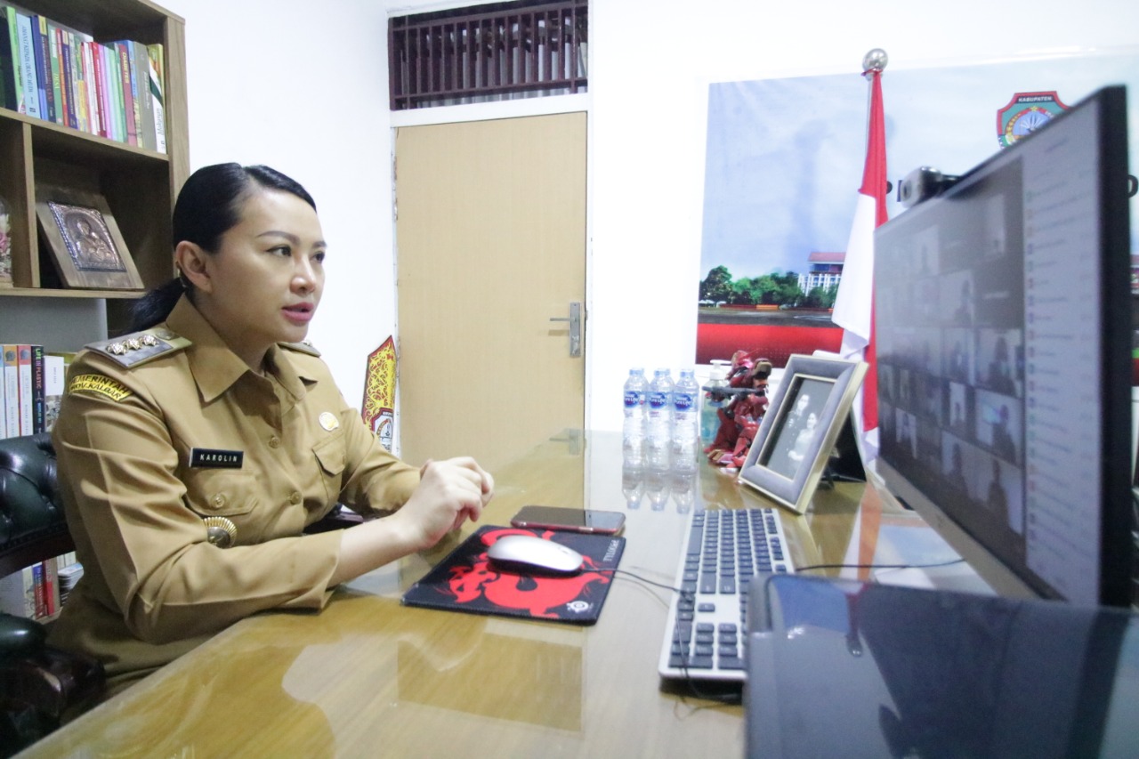 Evaluasi PPKM, Positivity Rate Kabupaten Landak dibawah Angka Nasional