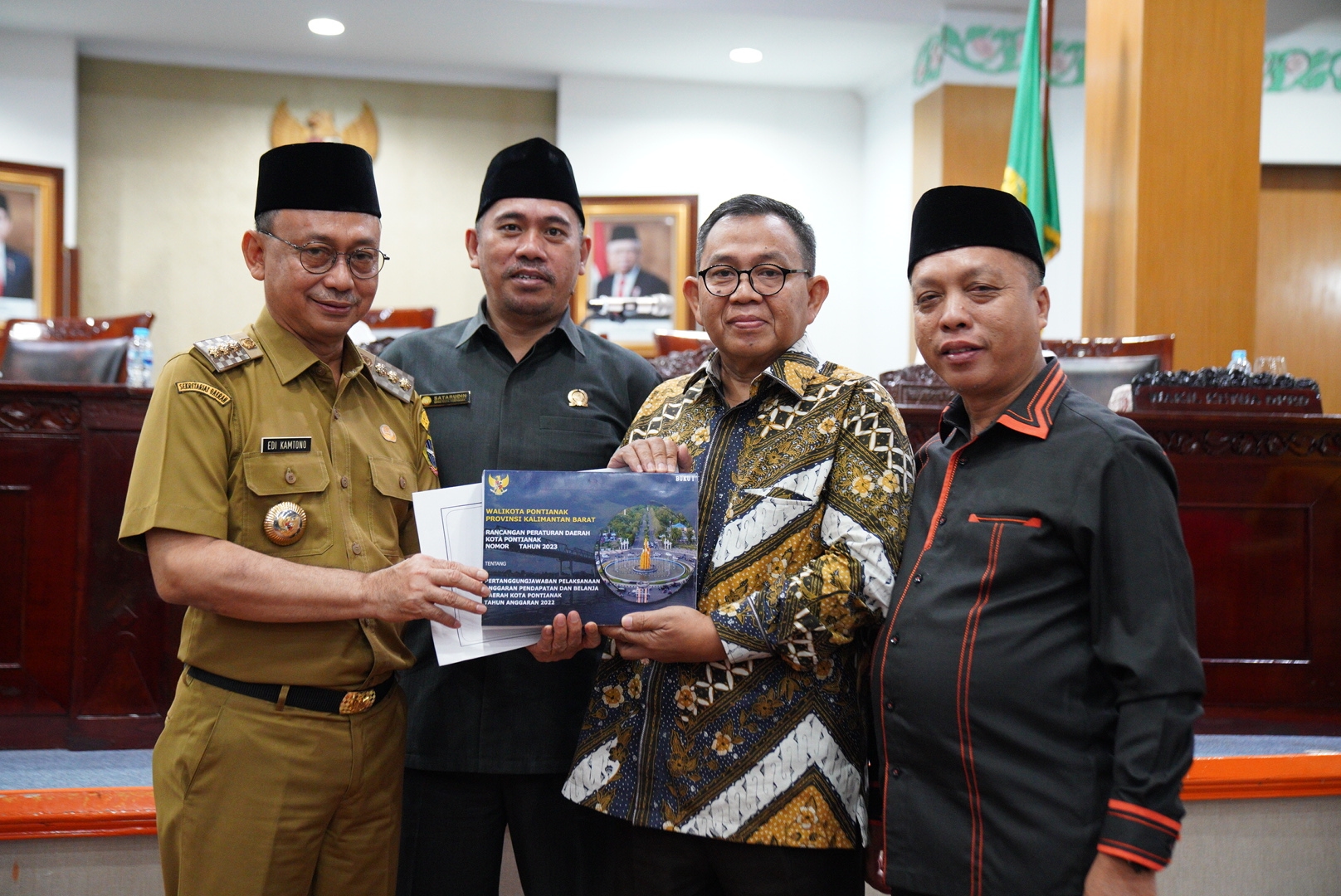 Perda Pertanggungjawaban APBD TA 2022 Kota Pontianak Belum Diparipurnakan Legislatif