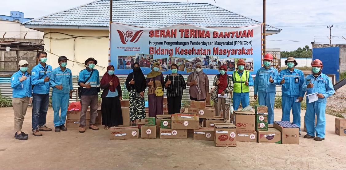 Peningkatan Kesehatan dan Pendidikan Warga Kendawangan Melalui CSR PT WHW