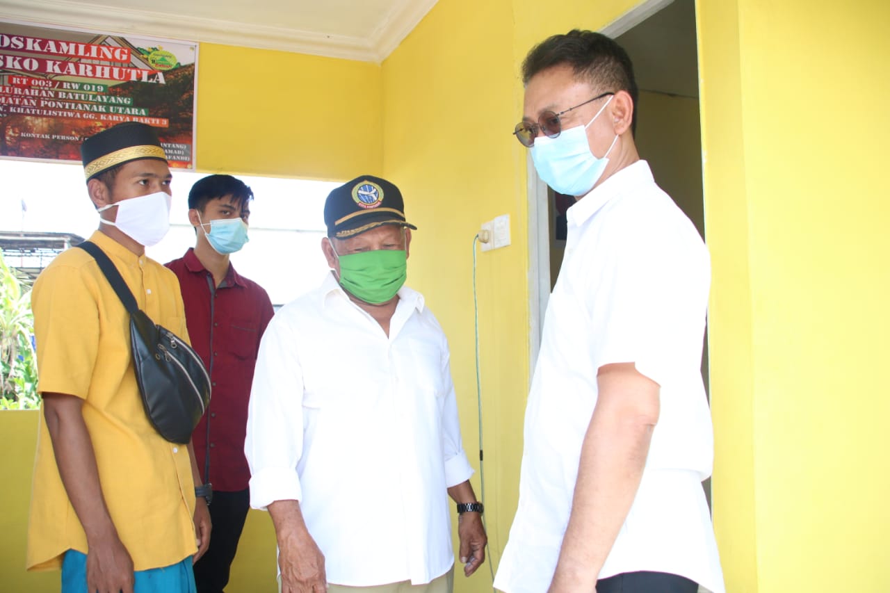 Pemkot Apresiasi Warga Pontura Inisiasi Bangun Posko Karhutla di Batu Layang