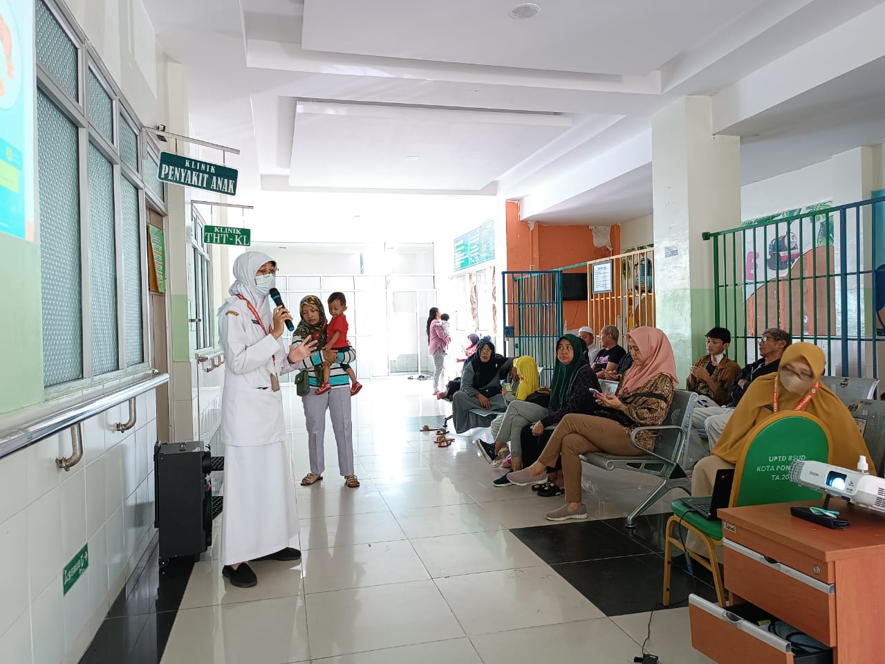 Kampanye Gizi Seimbang, RSUD SSMA Kota Pontianak Edukasi Ortu dan Anak dengan Tema “Isi Piringku”