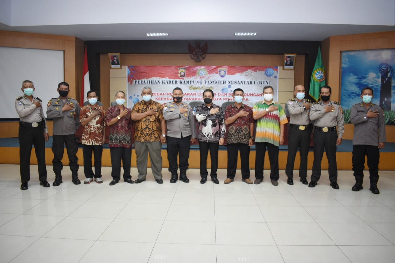 Kota Pontianak Punya 5 Kampung Tangguh Deteksi Dini Kasus COVID-19