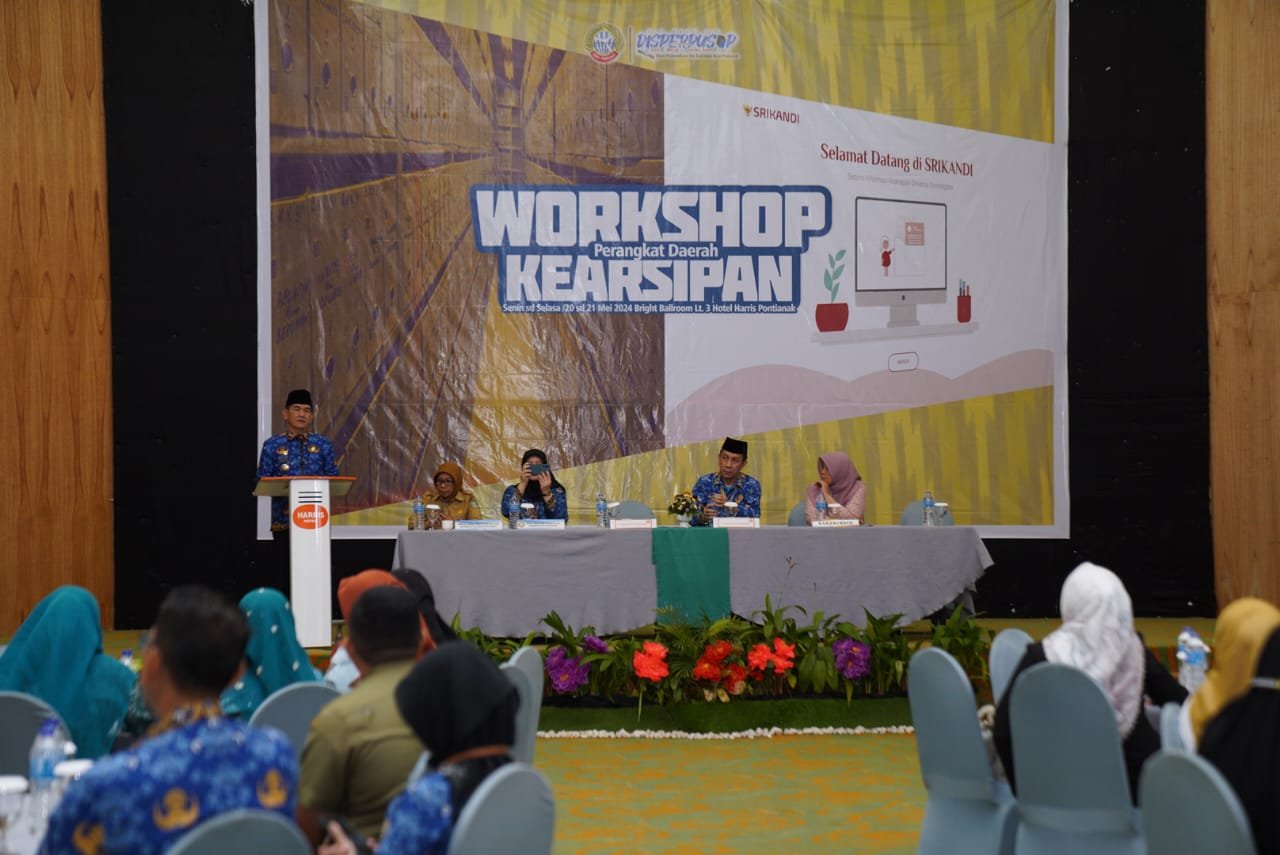 Workshop Kearsipan Perangkat Daerah Pemkot Pontianak