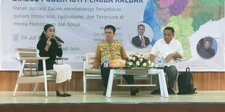 Jurnalis Jadi Garda Terdepan Lawan Terorisme, Radikalisme dan Intoleran