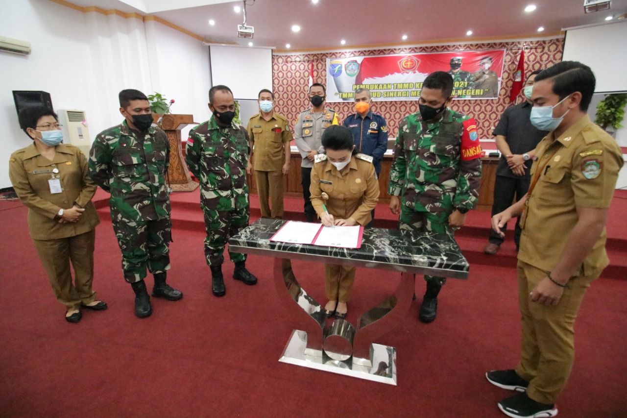 Akselerasi Pembangunan Desa Tolok Melalui TMMD