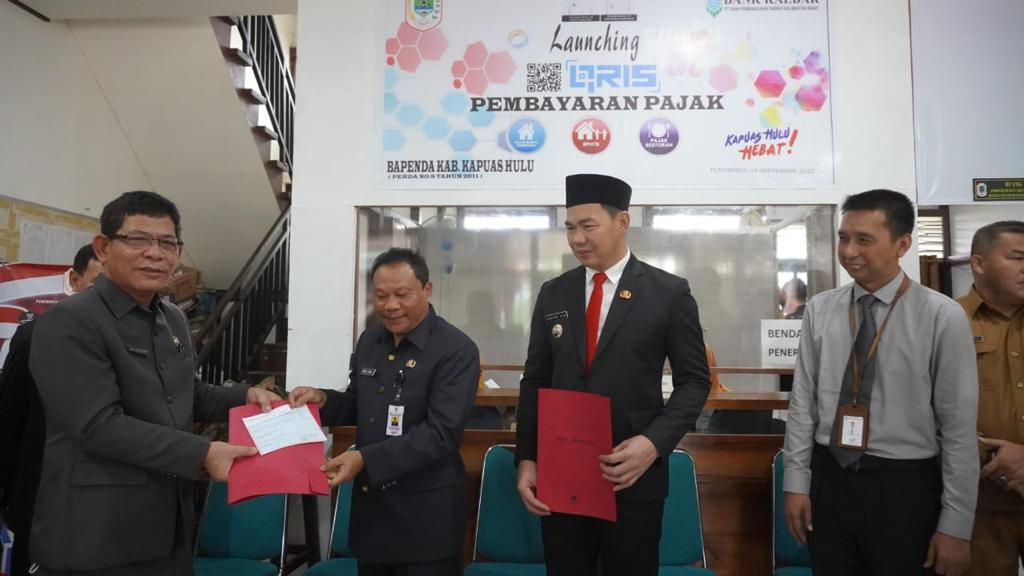 Pemkab Kapuas Hulu Luncurkan Aplikasi QRIS Layanan Pajak