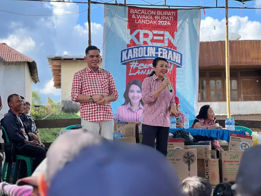 Tiga Hari Lagi Pasangan KREN Mendaftar ke KPU Landak Bersama 8 Parpol Pengusung