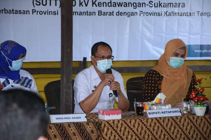 Dukung Percepatan Pembangunan Jaringan SUTT Kendawangan – Sukamara Ketapang