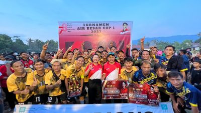 Tutup Turnamen Olahraga di Besar Cup I, KMN: Jaga Kemompakan dan Keharmonisan